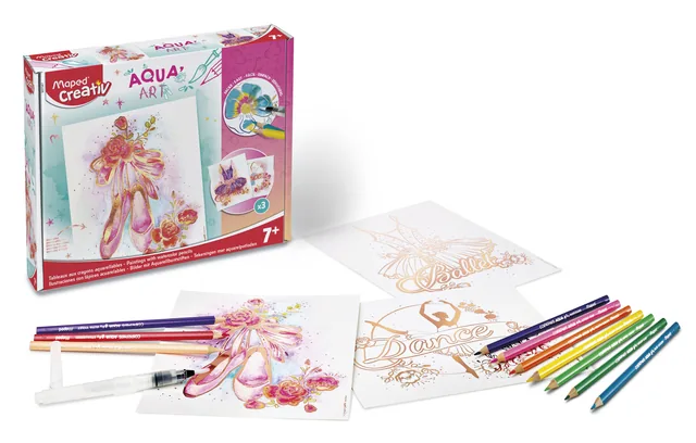 Hobbyset Maped Creativ AquaArt ballet 14delig
