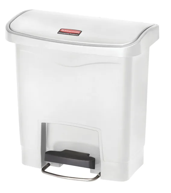 Pedaalemmer Rubbermaid Slim Jim Step On 15L wit