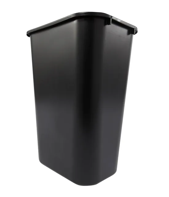 Afvalbak Rubbermaid groot 39 liter zwart