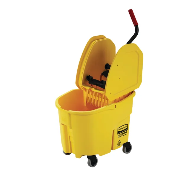 Mopemmer Rubbermaid Wavebrake met wringer 33L geel