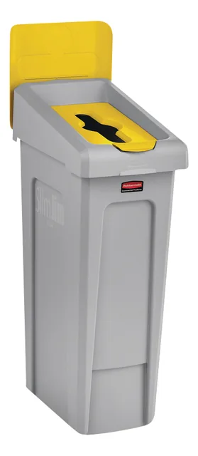 Deksel Rubbermaid Slim Jim RS gemengde recycl gl