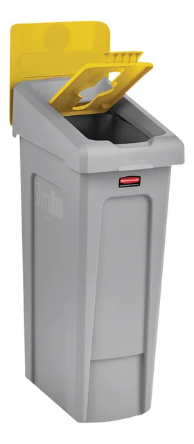 Deksel Rubbermaid Slim Jim RS gemengde recycl gl