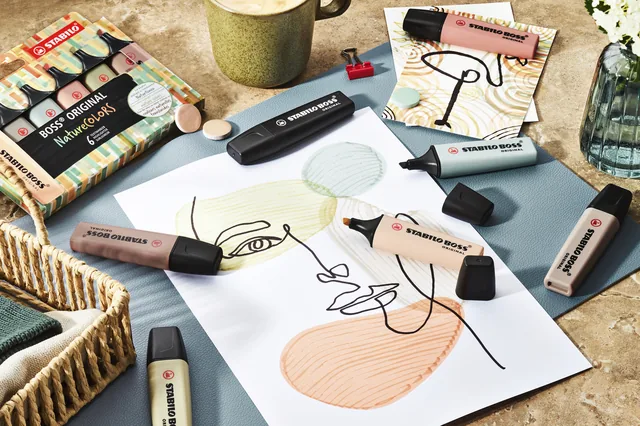 Markeerstift STABILO Boss 70/186 nature beige