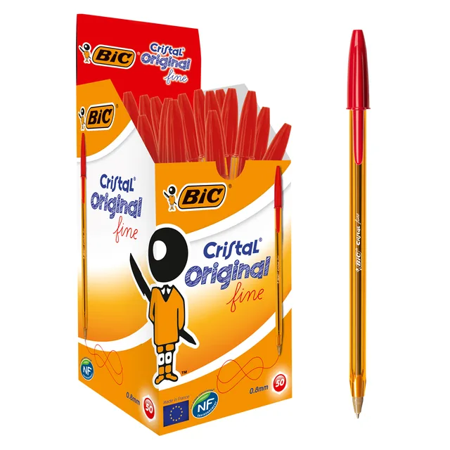 Balpen Bic Cristal F rood