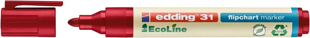 Viltstift edding 31 Eco flipover rond 1.5-3mm rd