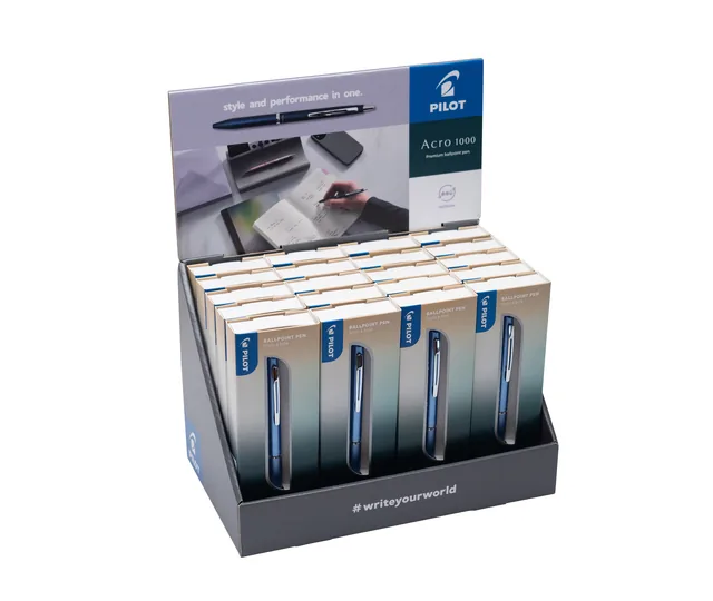 Balpen PILOT Acro 1000 M assorti