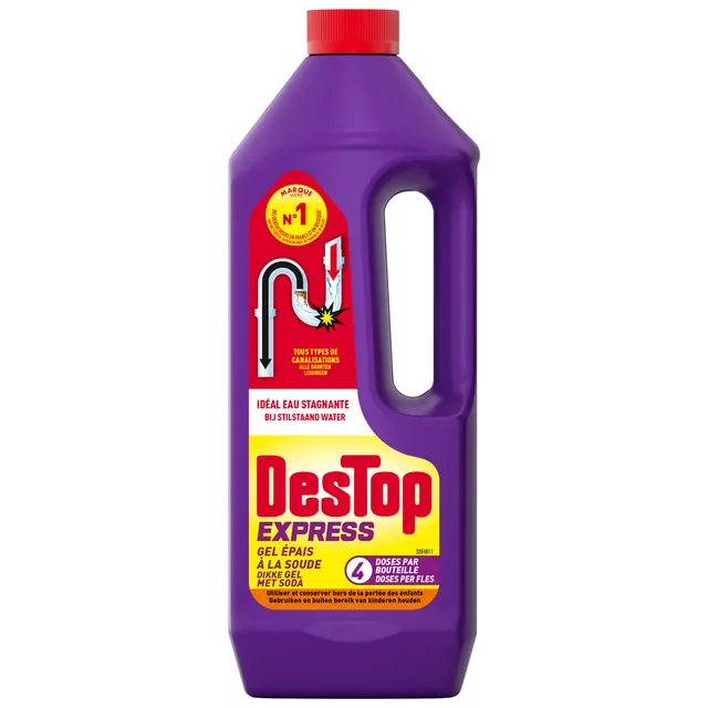Afvoerontstopper Destop Gel Express Soda 950 ml
