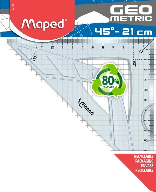 Geodriehoek Maped Geometric 21cm