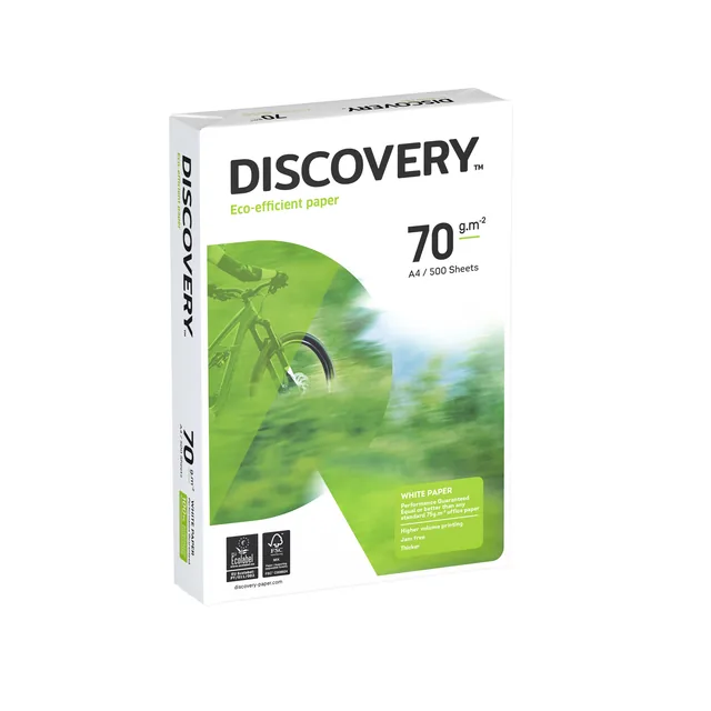 Kopieerpapier Discovery A4 70gr wit