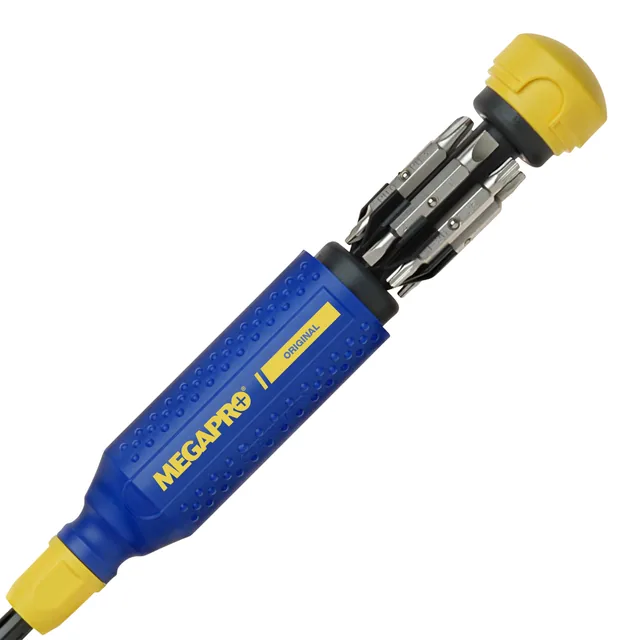 Schroevendraaier Megapro Original 15 bits blauw