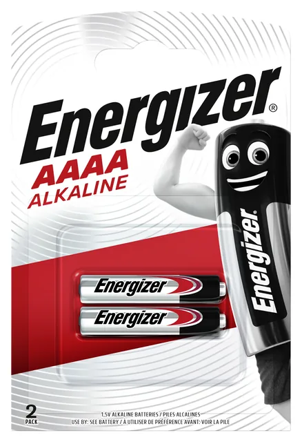 Batterij Energizer 2x AAAA LR61 alkaline