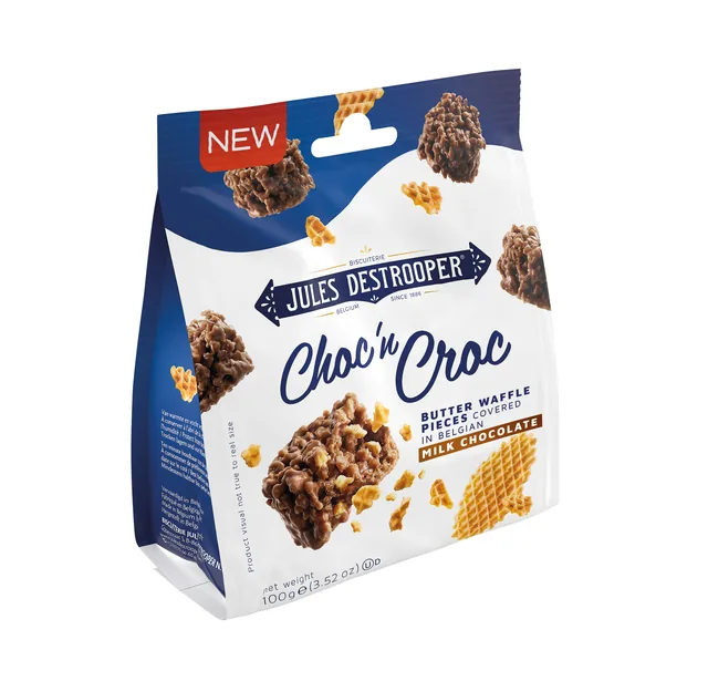 Koekjes Jules Destrooper Choc 'n Croc Parijse waf
