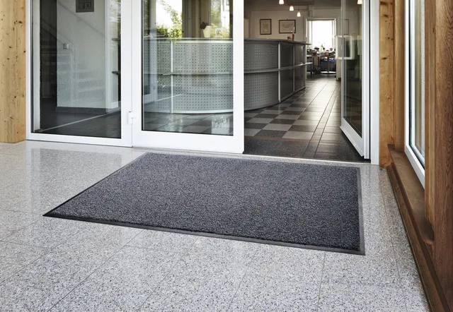 Inloopmat Iron-Horse Light Indoor 60x85 graniet
