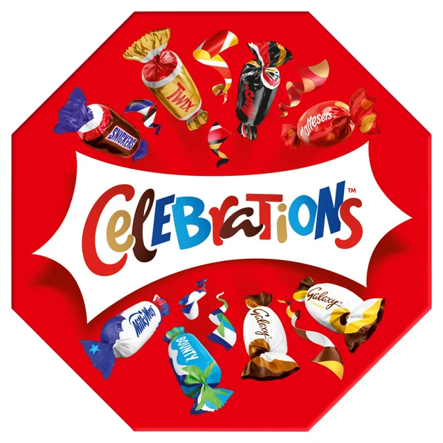 Chocolade Celebrations doos 385gr