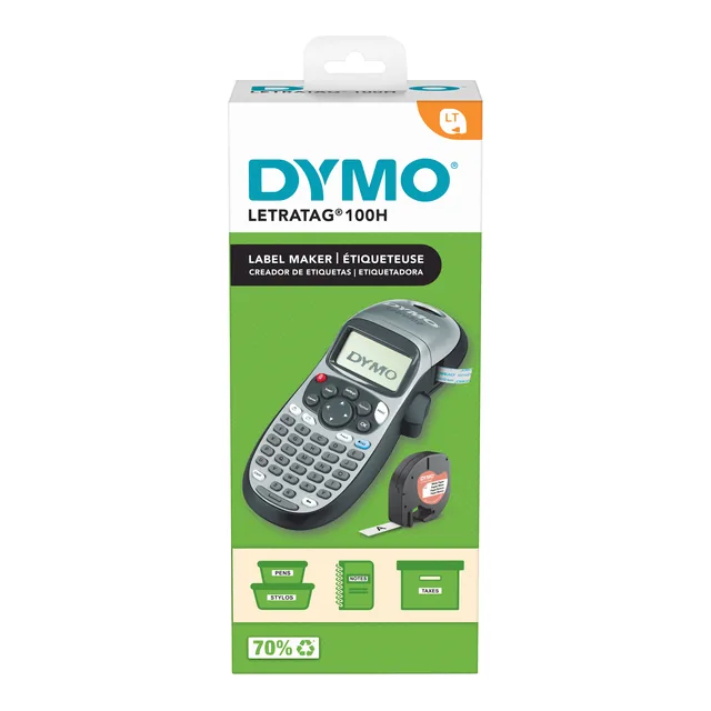 Labelprinter Dymo LT 100H abc 12mm special zilver