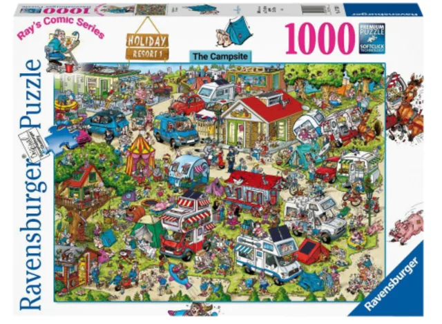Puzzel Holiday resort 1 The campsite 1000st