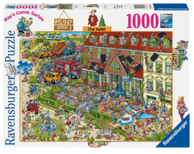 Puzzel Holiday resort 2 The hotel 1000st