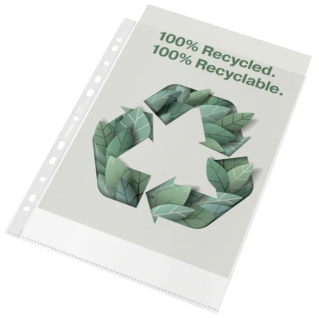 Showtas Esselte Recycle A4 100µ 50 stuks