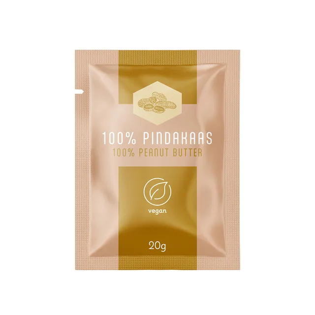 Pindakaas van Oordt 100 procent 100x20gr