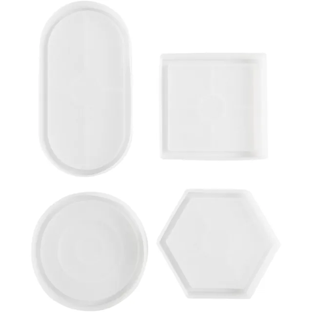 Silicone vormen Creativ Company set 4 vormen