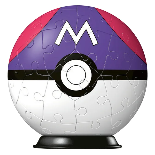 Puzzel 3D Ravensburger Pokemon Masterbal 54st