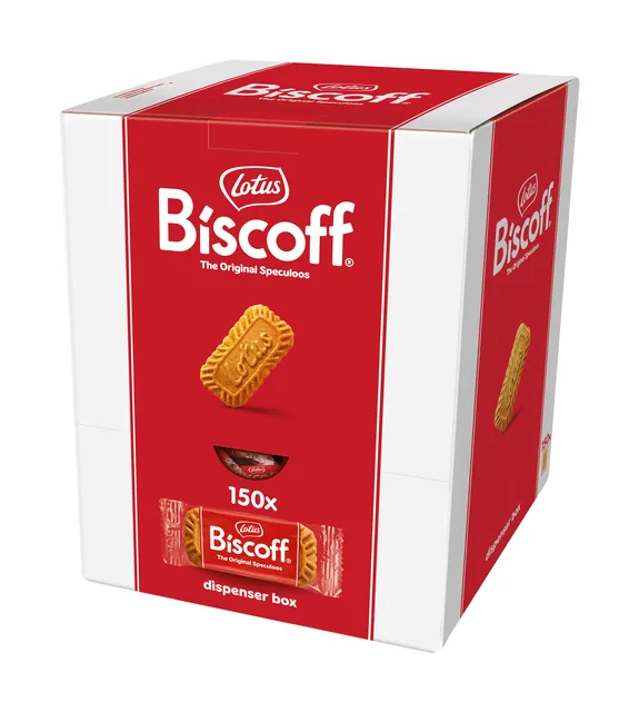 Koekjes Lotus Biscoff speculoos dispenser 150 st