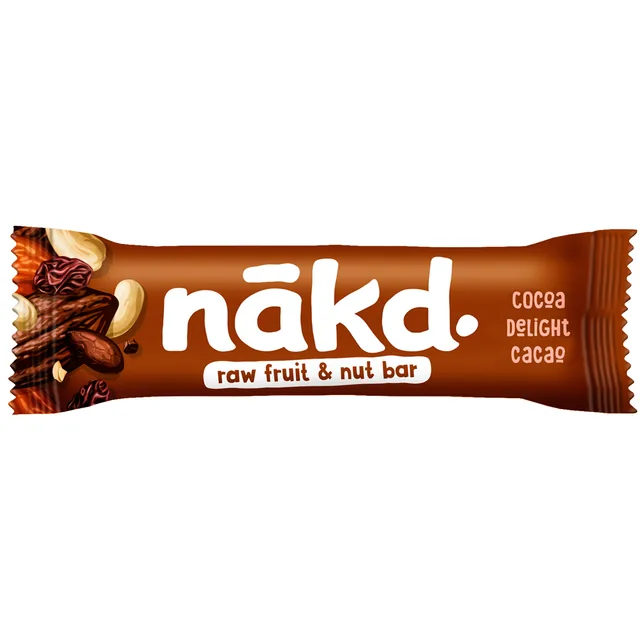 Fruit notenreep NAKD cocoa delight 18x35 gram