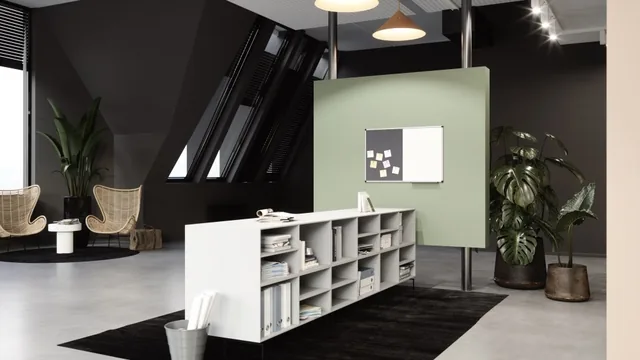 Combibord Legamaster UNITE grijs-whitebrd 60x90cm
