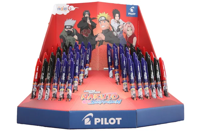 Rollerpen PILOT friXion ball Naruto M assorti