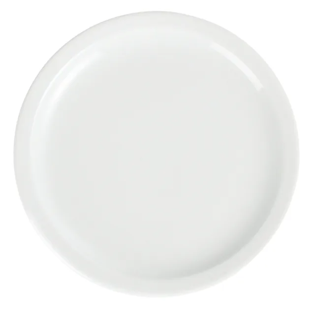 Bord Olympia Whiteware 23 cm doos 12 stuks wit