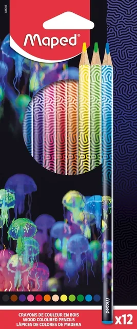 Kleurpotlood Maped Deepsea Paradise 12 kleuren