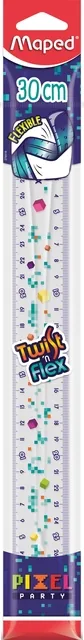 Liniaal Maped Pixel Party Twist n Flex 30cm