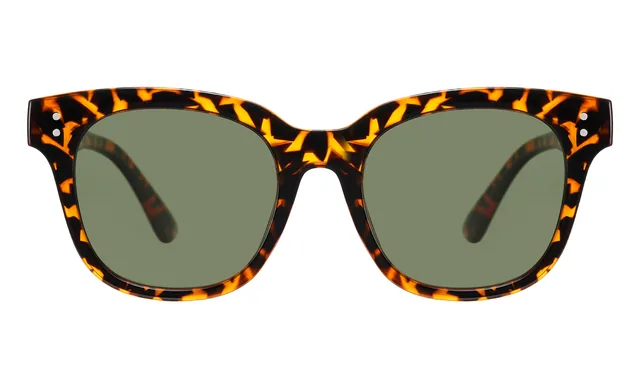 Zonnebril Montana groen G15 polar glas glans turt