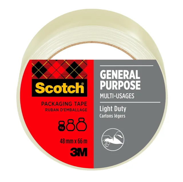 Verpakkingstape Scotch 4501T66 48mmx66m helder