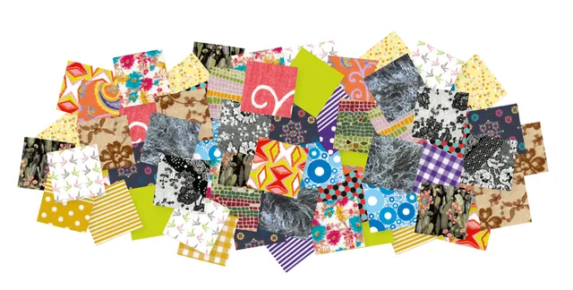 Hobbypapier Décopatch 3x3cm 11.000 stuks ass