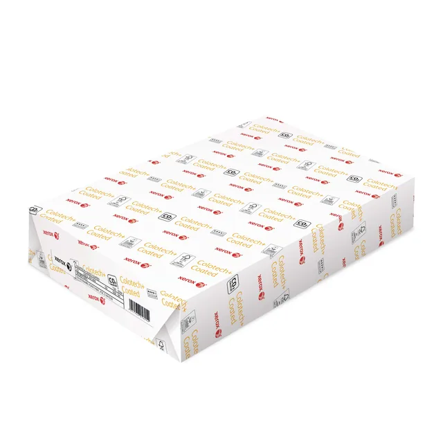Laserpapier Xerox Colotech+ glossy A3 130gr wit