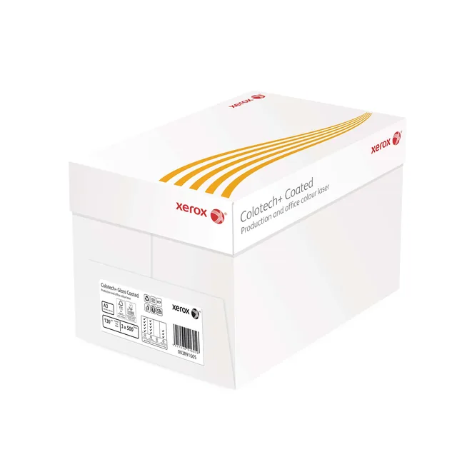 Laserpapier Xerox Colotech+ glossy A3 170gr wit