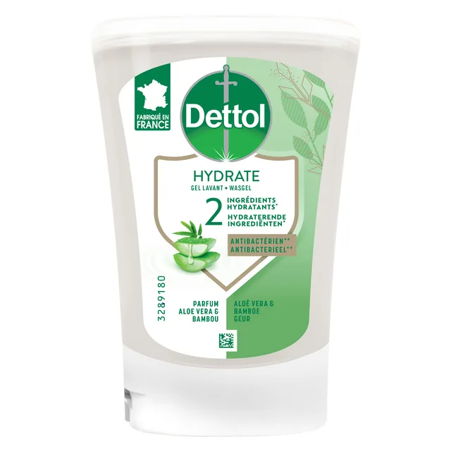 Handzeep Dettol Hydrating Aloe Vera antib 250ml