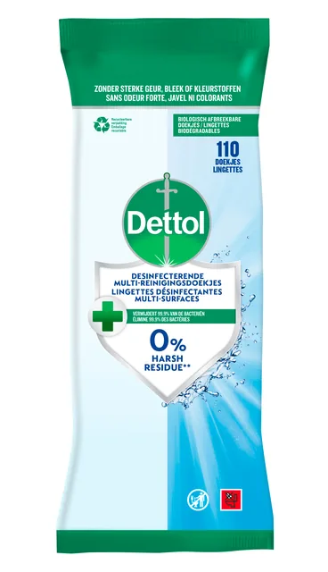 Reinigingsdoekjes Dettol antibact Cleanser 110st