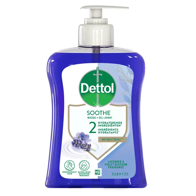 Handzeep Dettol Relaxing Lavendel antibact 250ml