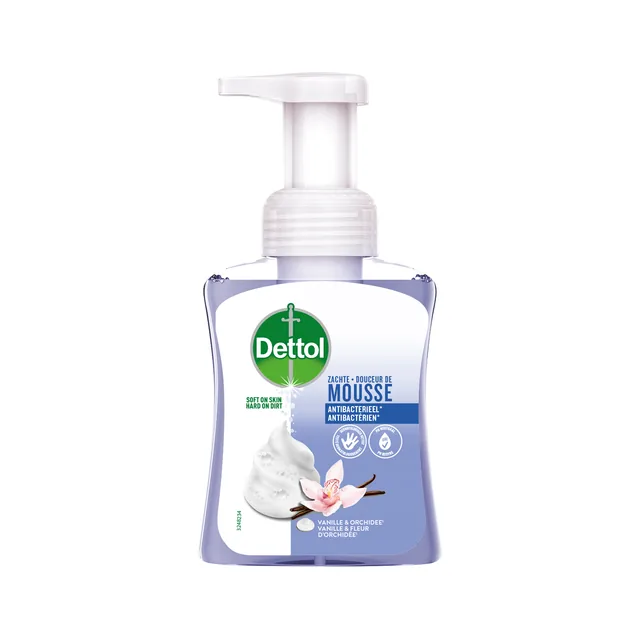 Handzeep Dettol antibacterieël Foam Vanilla 250ml