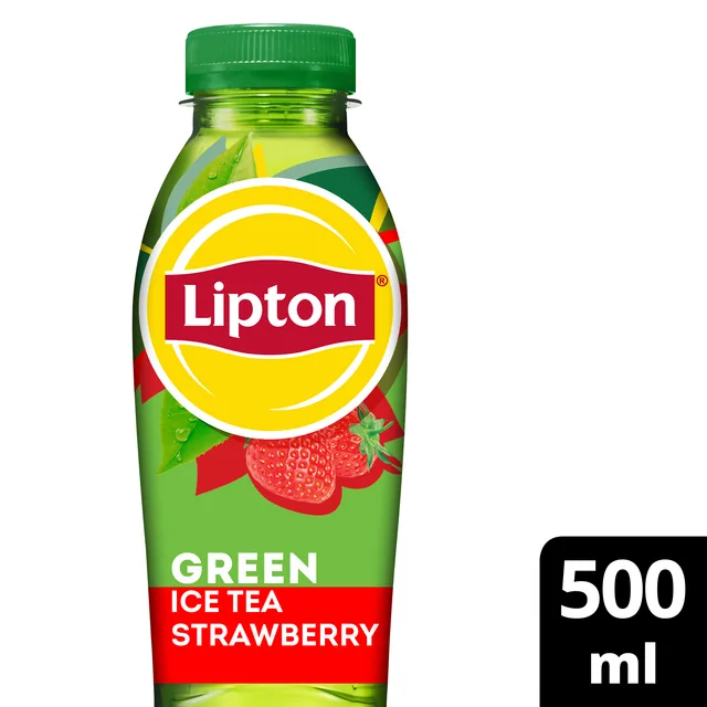 Frisdrank Lipton Ice Tea green straw petfles 500ml