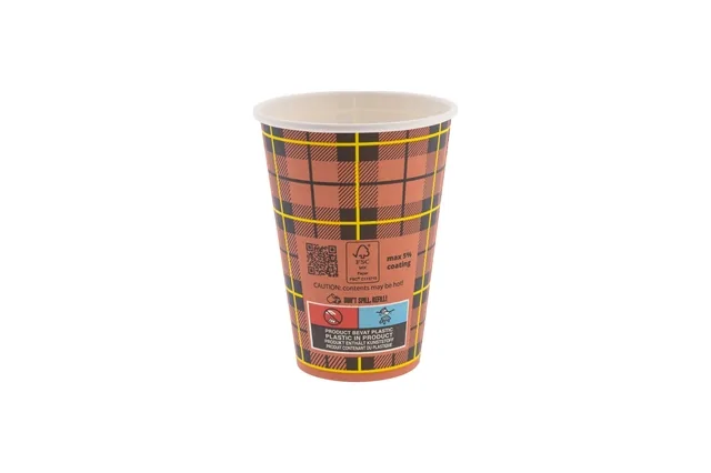 Beker 5 IEZZY 180ml karton scotty 100 stuks rood