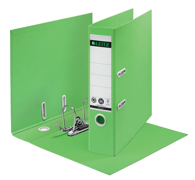 Ordner Leitz Recycle 180° 80mm groen