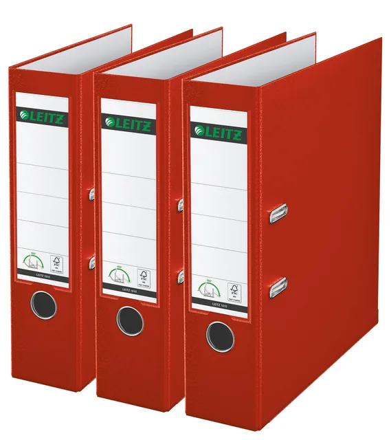 Ordner Leitz 180° 1010 3 stuks rood