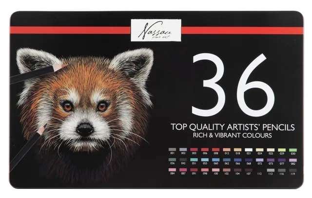 Kleurpotloden Nassau fine art assorti blik a 36st