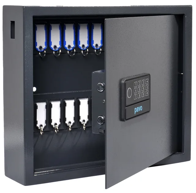 Sleutelkast Pavo magnetisch fingerprint 20 haken