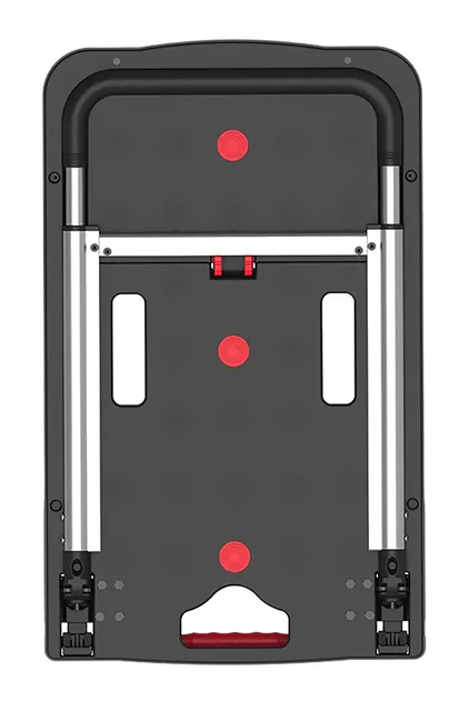 Transportkar Pavo inklapbaar 137kg zwart