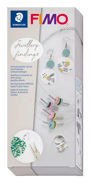 Sieraden accesoires Fimo set 2 "Jewellery blanks"