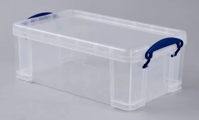 Opbergbox Really Useful 5l 340x200x125mm transp wt
